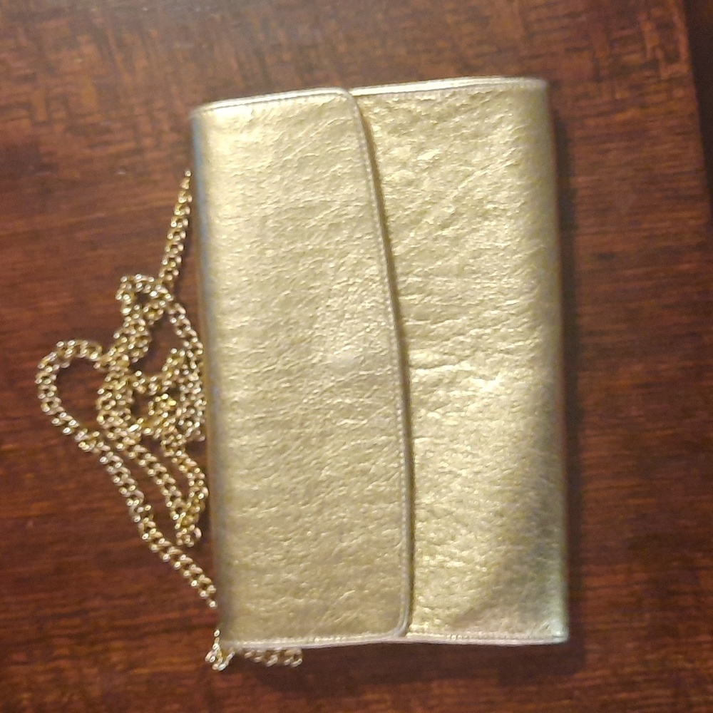 Aspects by Lisette gold purse